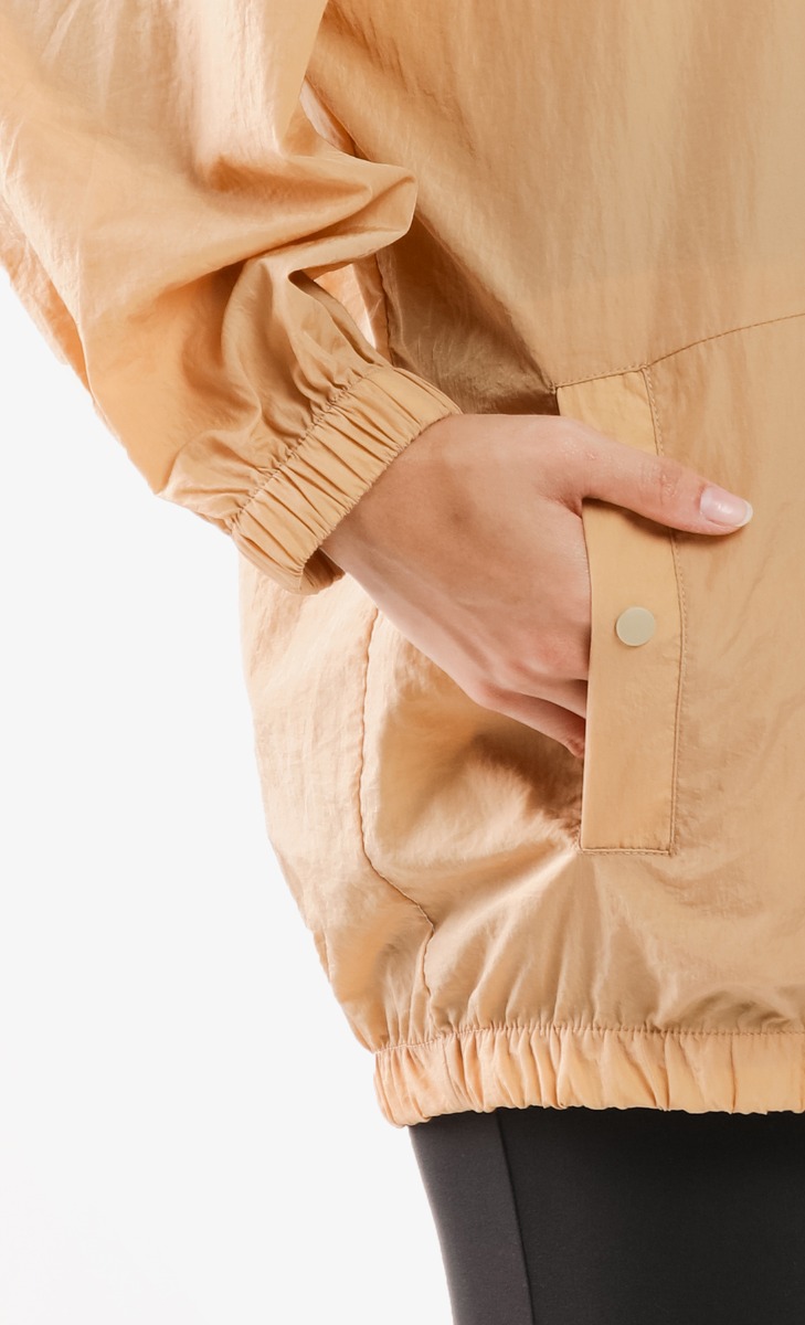 Windbreaker Jacket in Khaki image 2