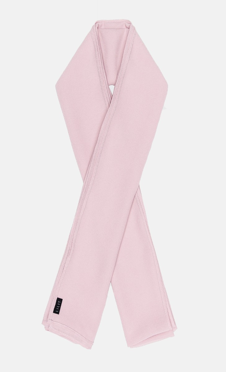 Havana Chiffon Hijab In Rose Tan image 2