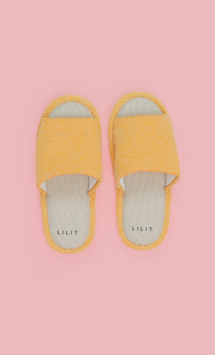 The Lounge Slipper in Yellow