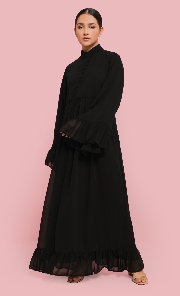 Kak Leila Dress in Black