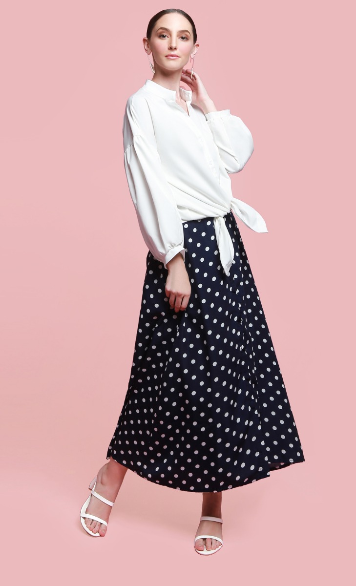 Kadiana Tunic Blouse in Off White 