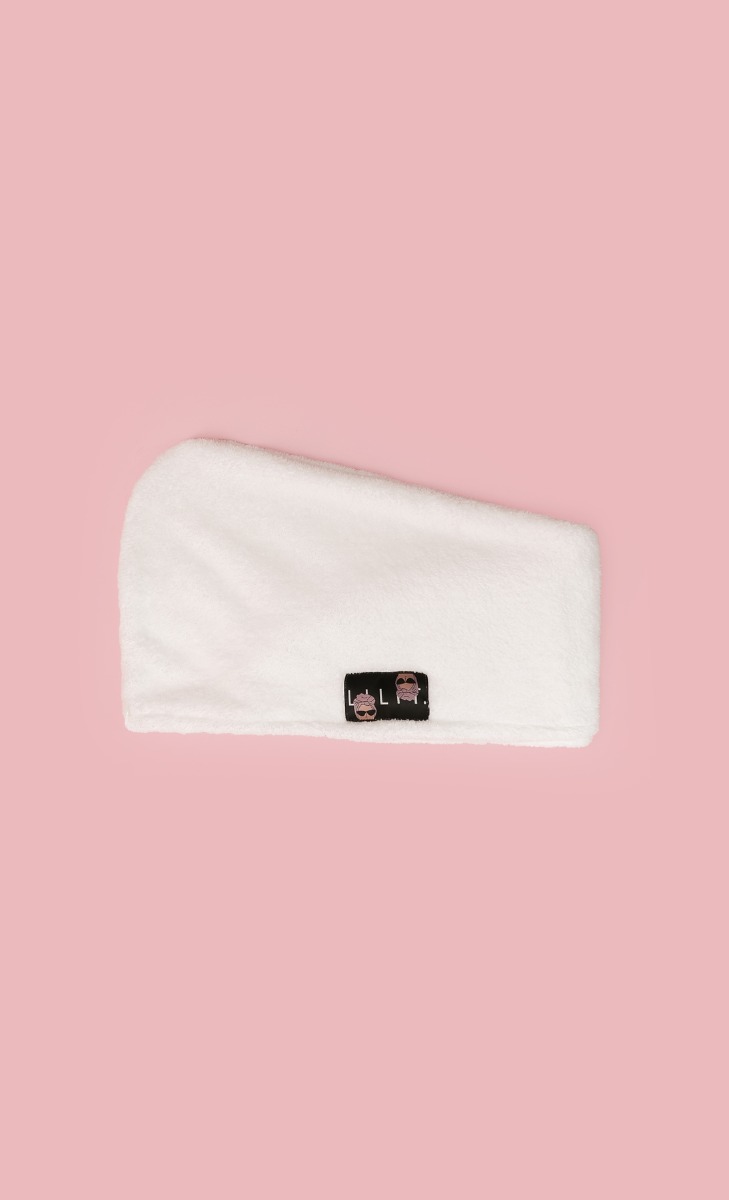 Microfiber Head Towel in White