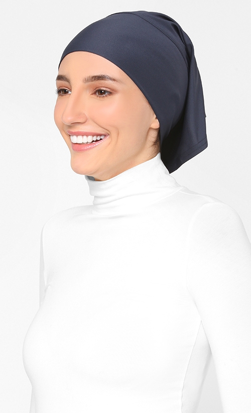Tube Style Inner Hijab in Grey 