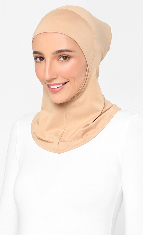 Full Style Inner Hijab in Nude