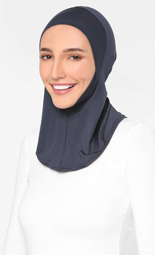 Full Style Inner Hijab in Grey 