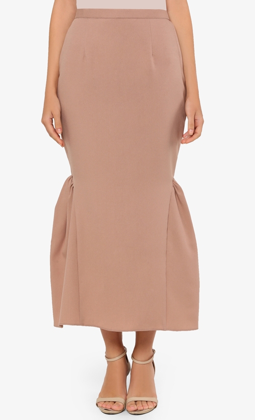 Luna Skirt in Sandstone Brown  image 2