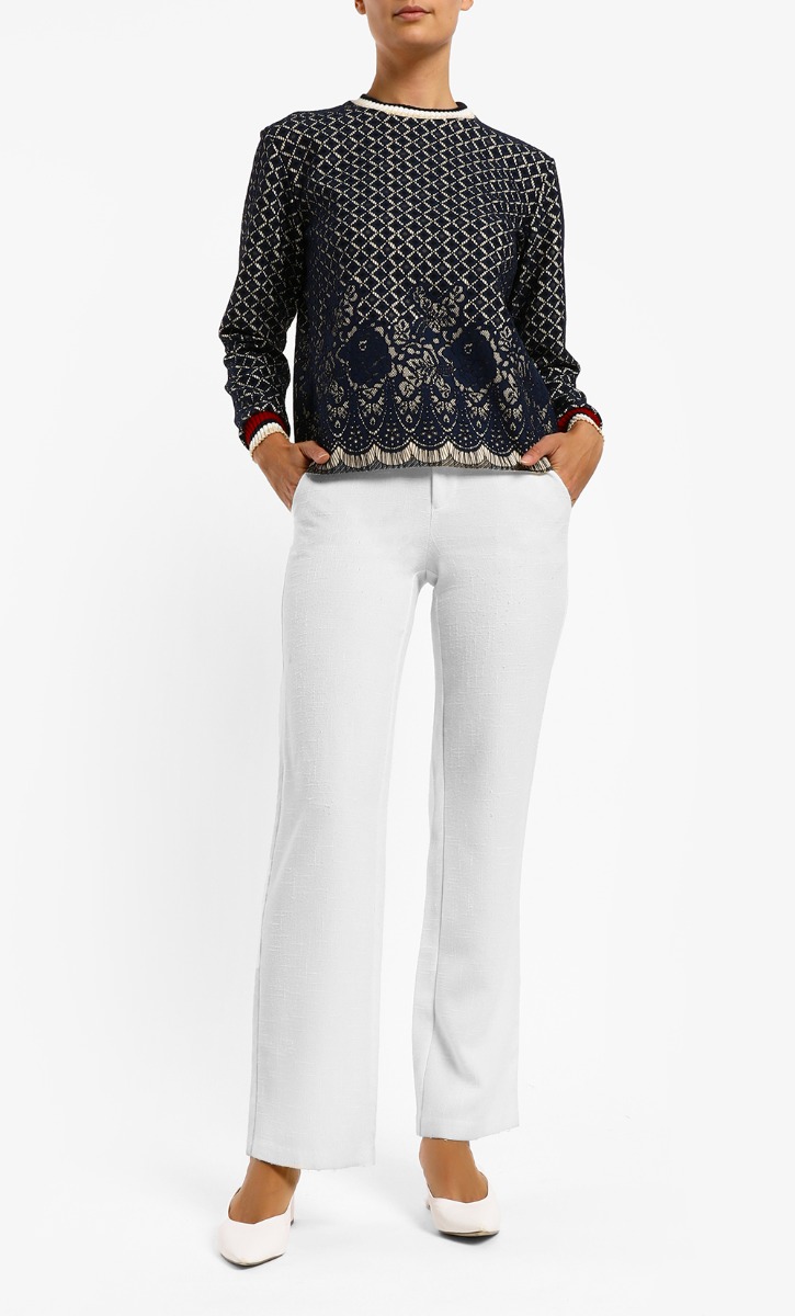 Emilia Sweatshirt in Space Blue