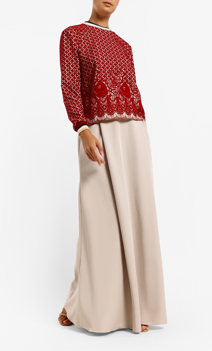 Emilia Sweatshirt in Cranberry