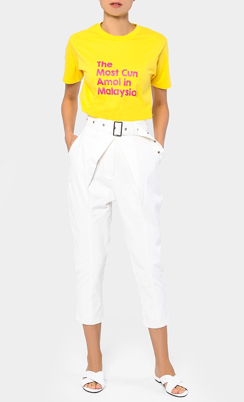 The Most Cun Amoi T-Shirt in Yellow