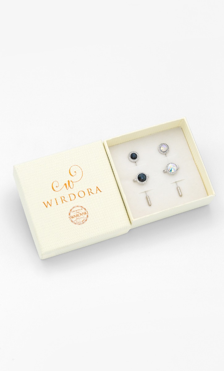 Rivolli Twin AB Brooch Set in Montana image 2