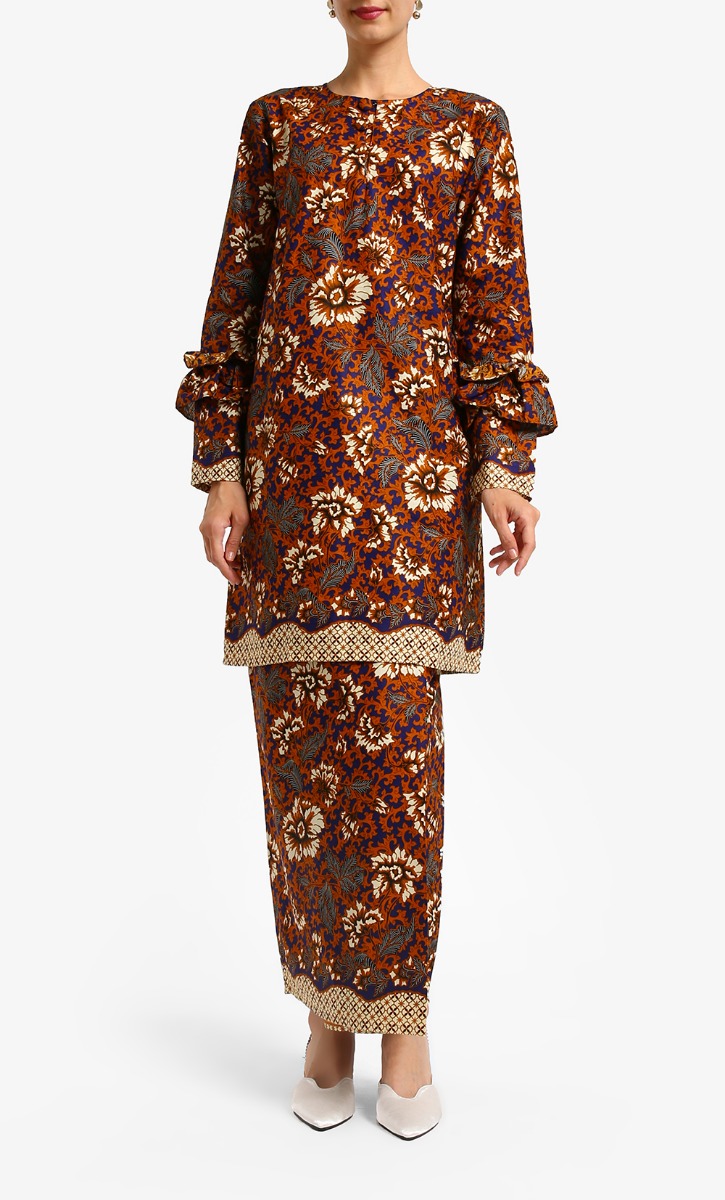 Kusuma Kurung In Blue