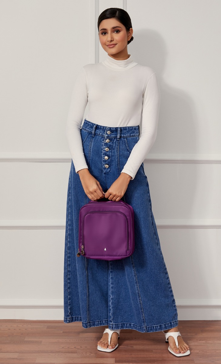 Scarf Bags in Acai image 2