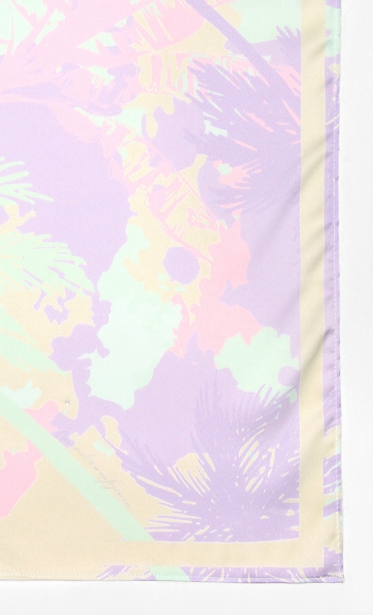 Alanna Shawl In Light Purple image 2