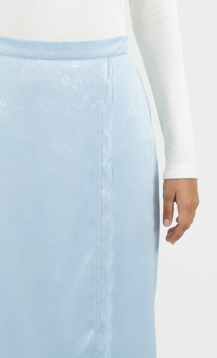Aliesha Skirt in Sky Blue image 2