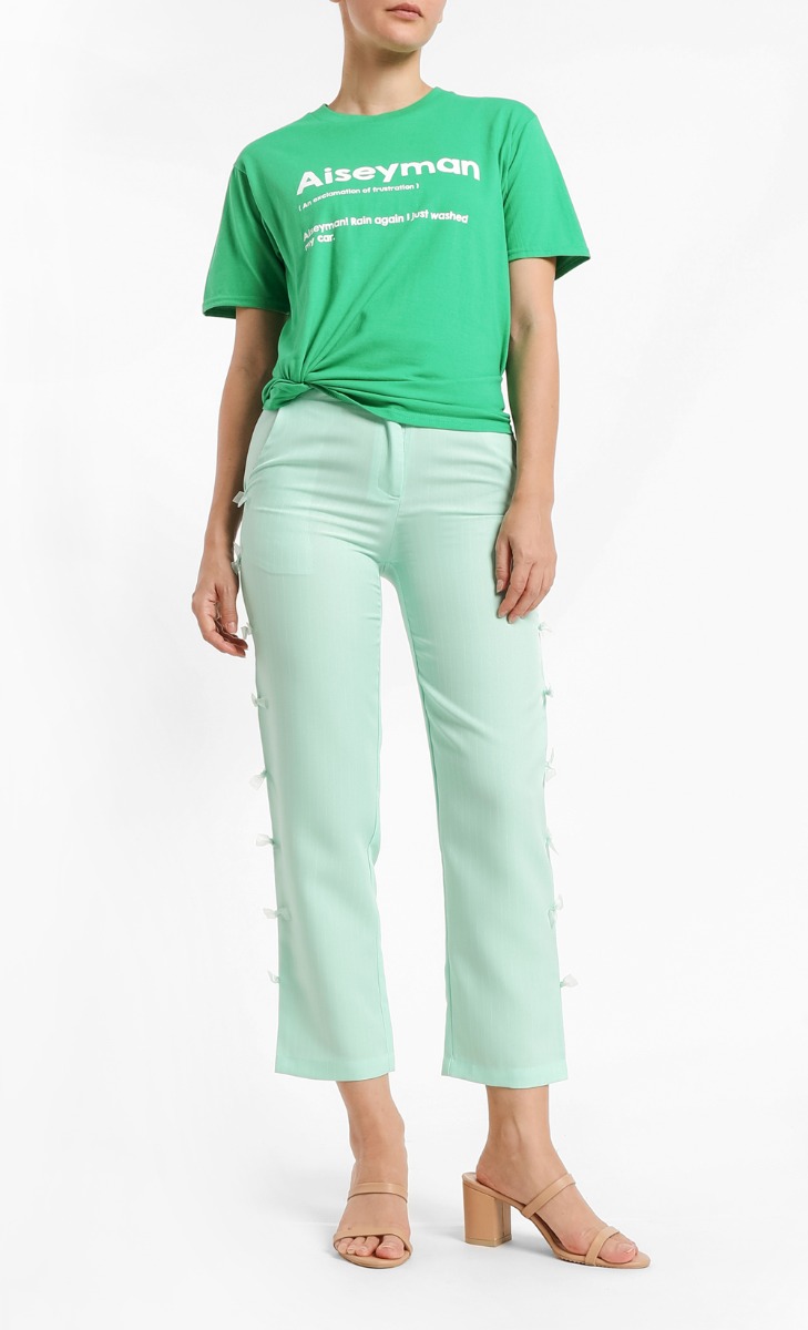 AISEYMAN Unisex T-Shirt in Green