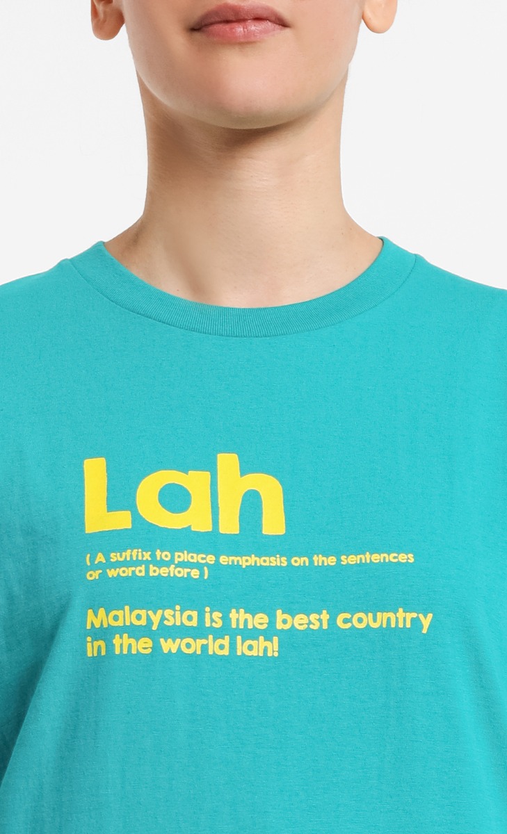 Lah T-Shirt in Teal image 2