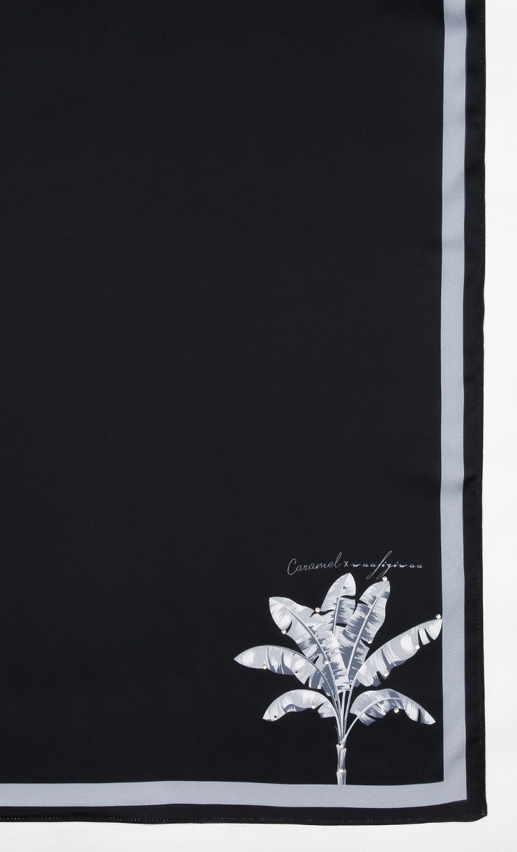 Amelia Shawl In Black image 2