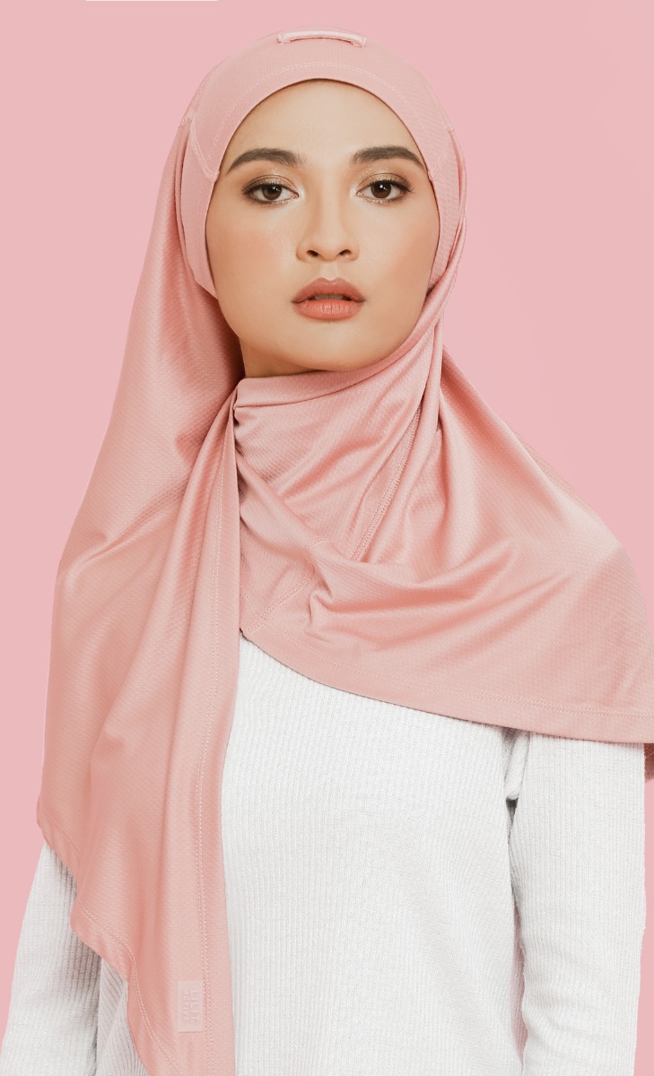 Anti Slip Active Hijab 2.0 in Mauve