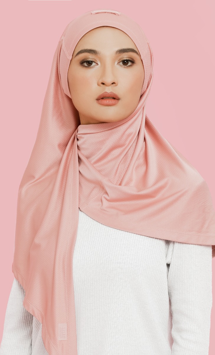 Anti Slip Active Hijab 2.0 in Mauve