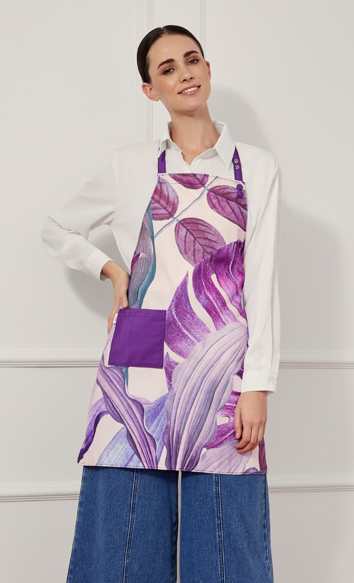 dUCk Apron in Tropical Purple image 2