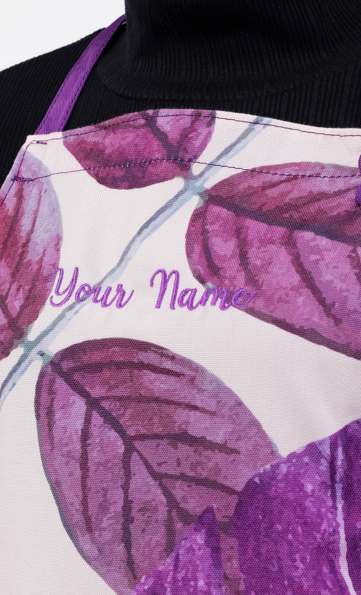 dUCk Apron in Tropical Purple (Personalised it) image 2