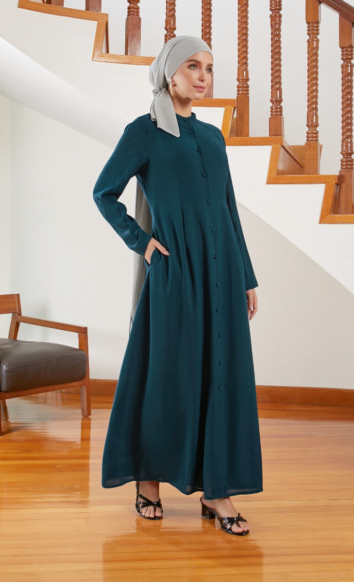 Shazmin Dress in Teal