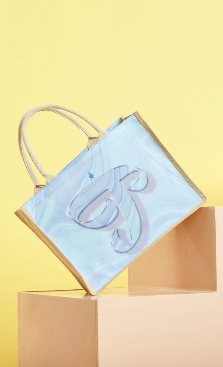 The Alphabet dUCk - Mini Shopping Bag J