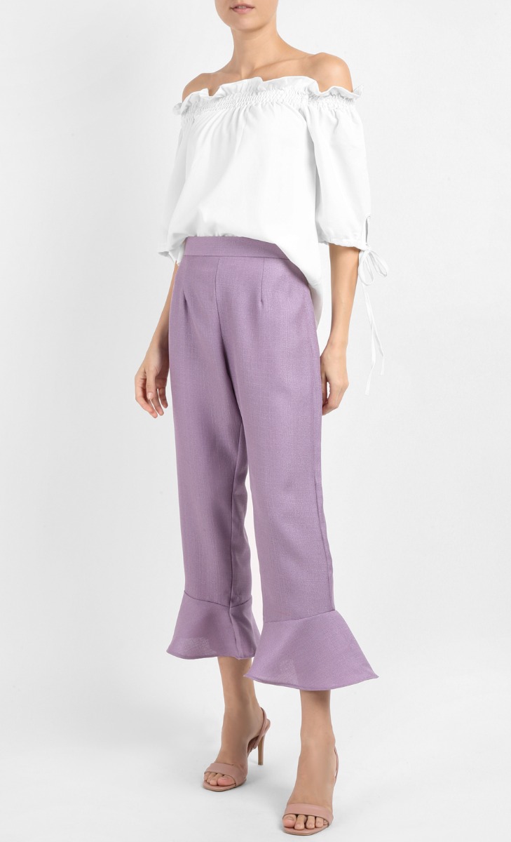 Myra Pants in Lilac