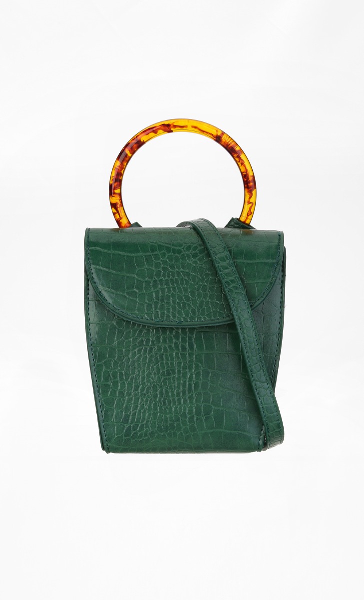 Betty Bracelet Bag in Green