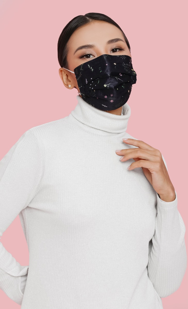 MEKAR Disposable Face Mask in Black