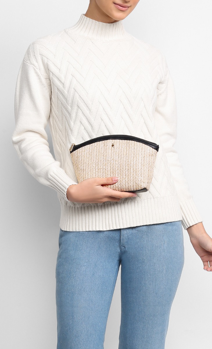 Marina Pouch in Sesame image 2