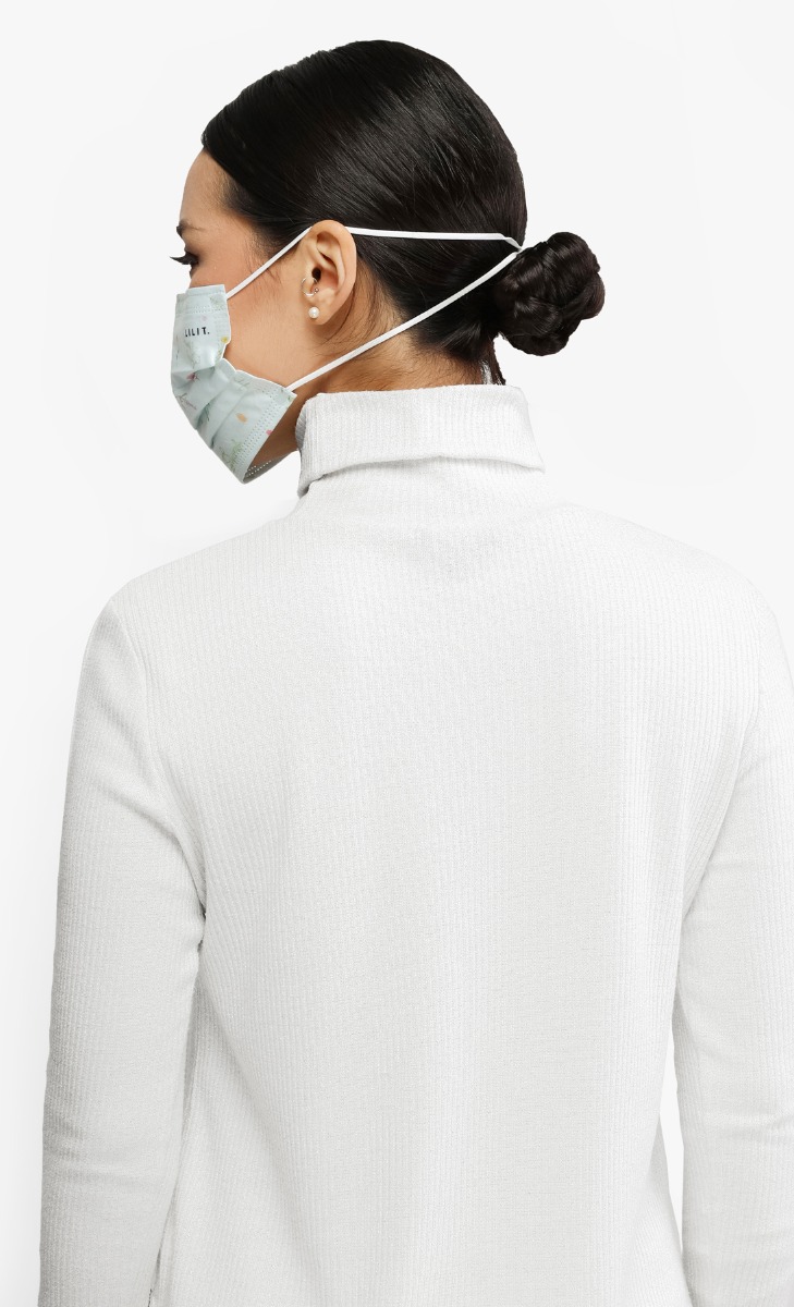 MEKAR Disposable Face Mask in Blue image 2