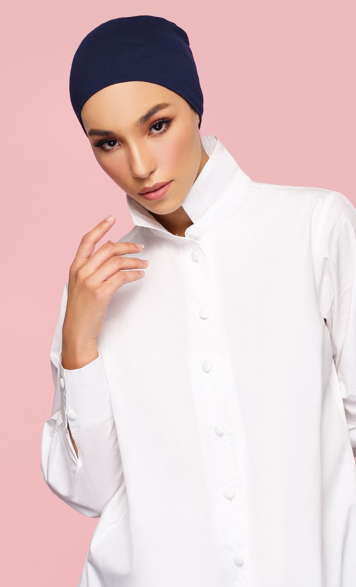 California Tube Inner Scarf in Plum