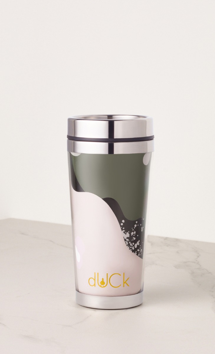 The Splotchy dUCk Tumbler in Camouflage