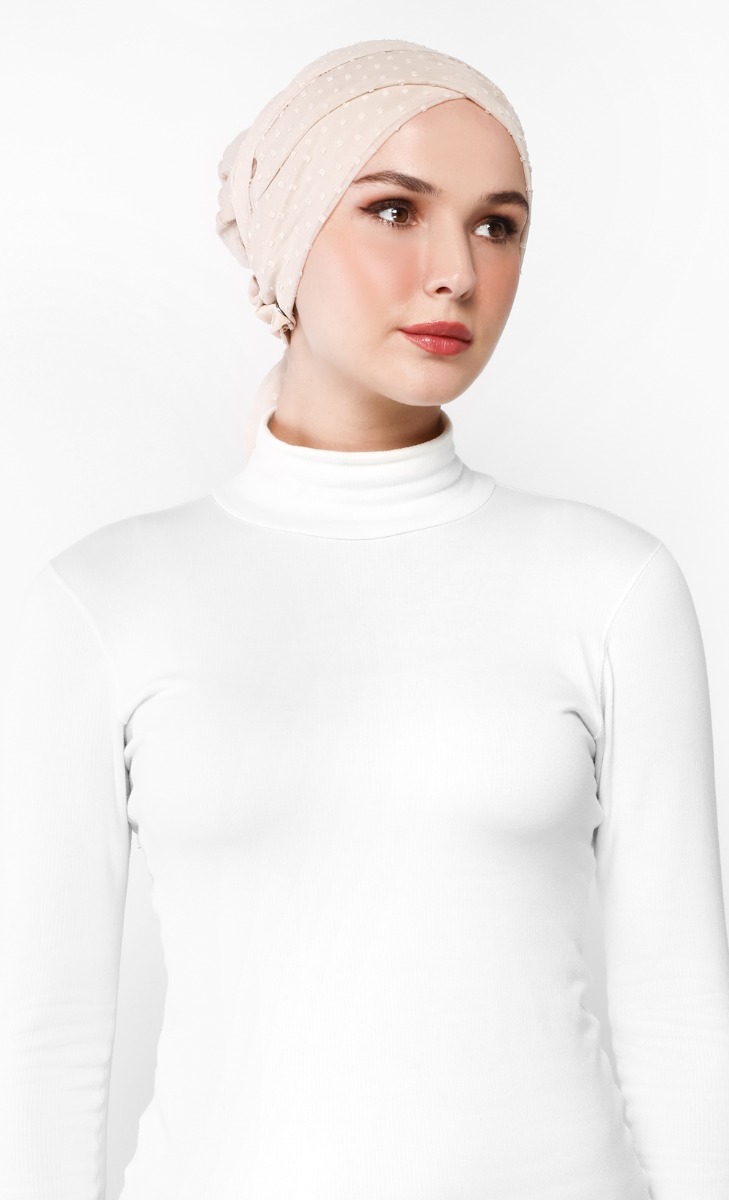 Cap Plain Shawl In Shamami