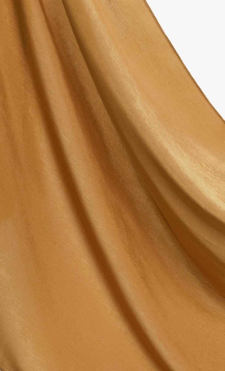 Budapest Matte Hijab In Chestnut image 2