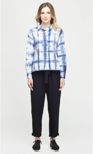 Rufina Top in Light Blue