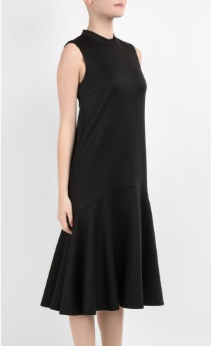 Kiell Midi Dress in Black