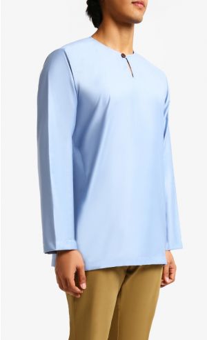 Patawali Top in Steel Blue 