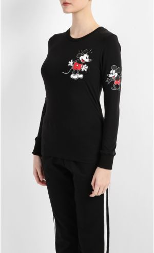 Mickey True Origins Sweater in Black
