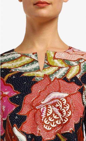 Meera Kurung Set in Black