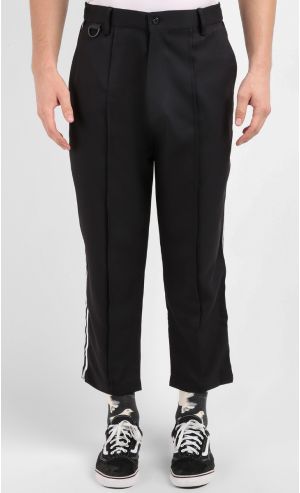 Straight Slacks in Black