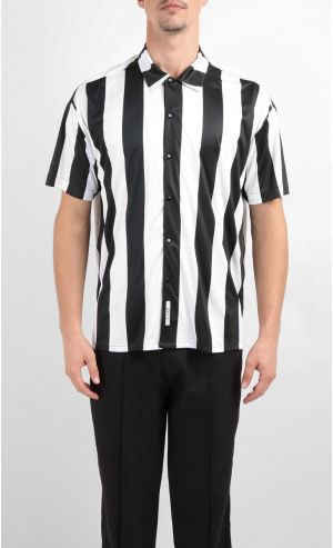 Burnt Revere Shirt in Black and White