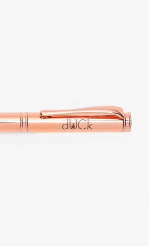 The Mighty dUCk Pen in Rose Gold