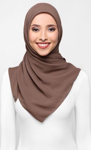 Meringue Scarf in Cocoa Meringue