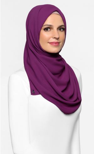 Chiffon Crepe Scarf in Panama