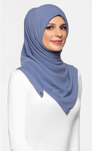 Chiffon Crepe Square Scarf in Liberty