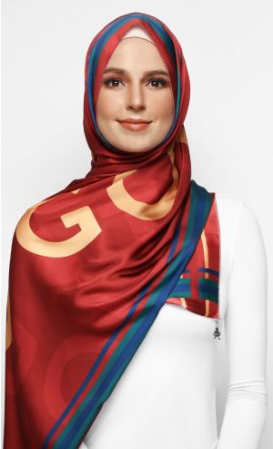 You Got This Scarf in Crimson