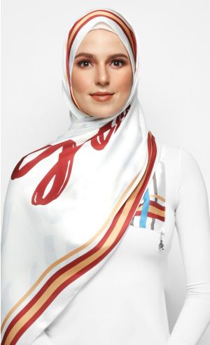 You Got This Scarf in White