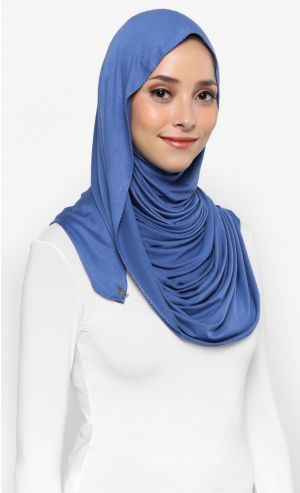 Jersey Shawl in Blue Moon